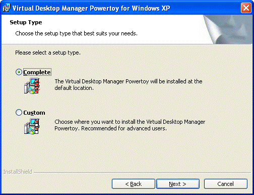 Виртуальные рабочие столы в Windows XP — установка