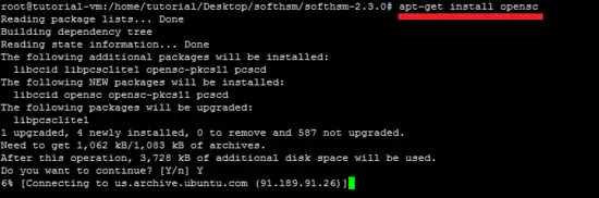OpenSC のインストール例