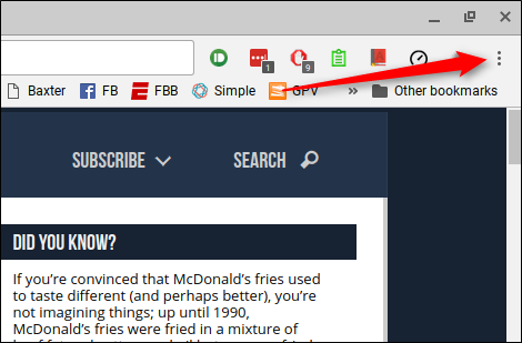 Снятие отметки «Open as window» в контекстном меню значка на панели