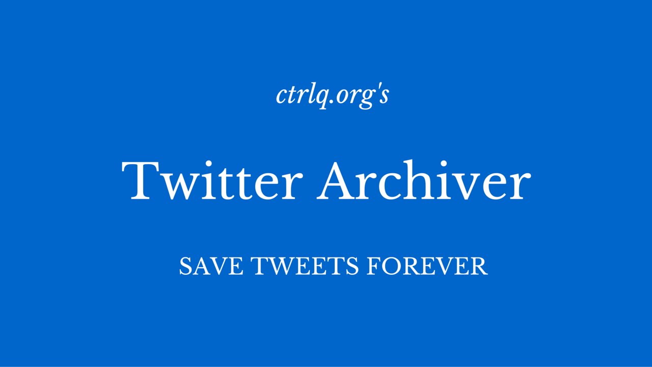 Архивирование твитов в Google Таблицы