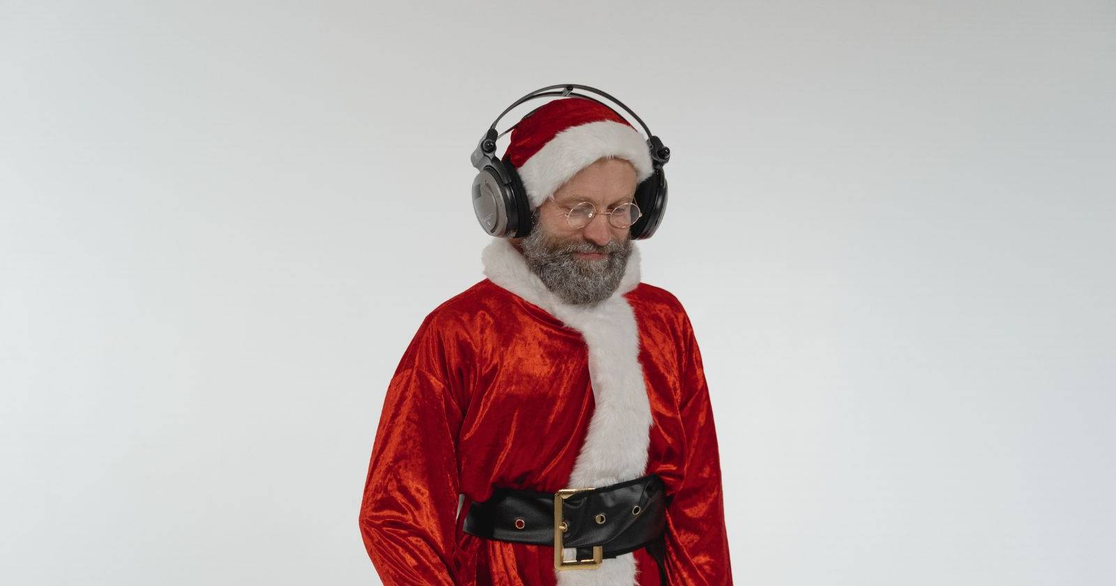 Мужчина в костюме Санты