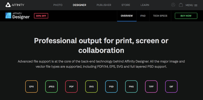 Открытие AI в Affinity Designer