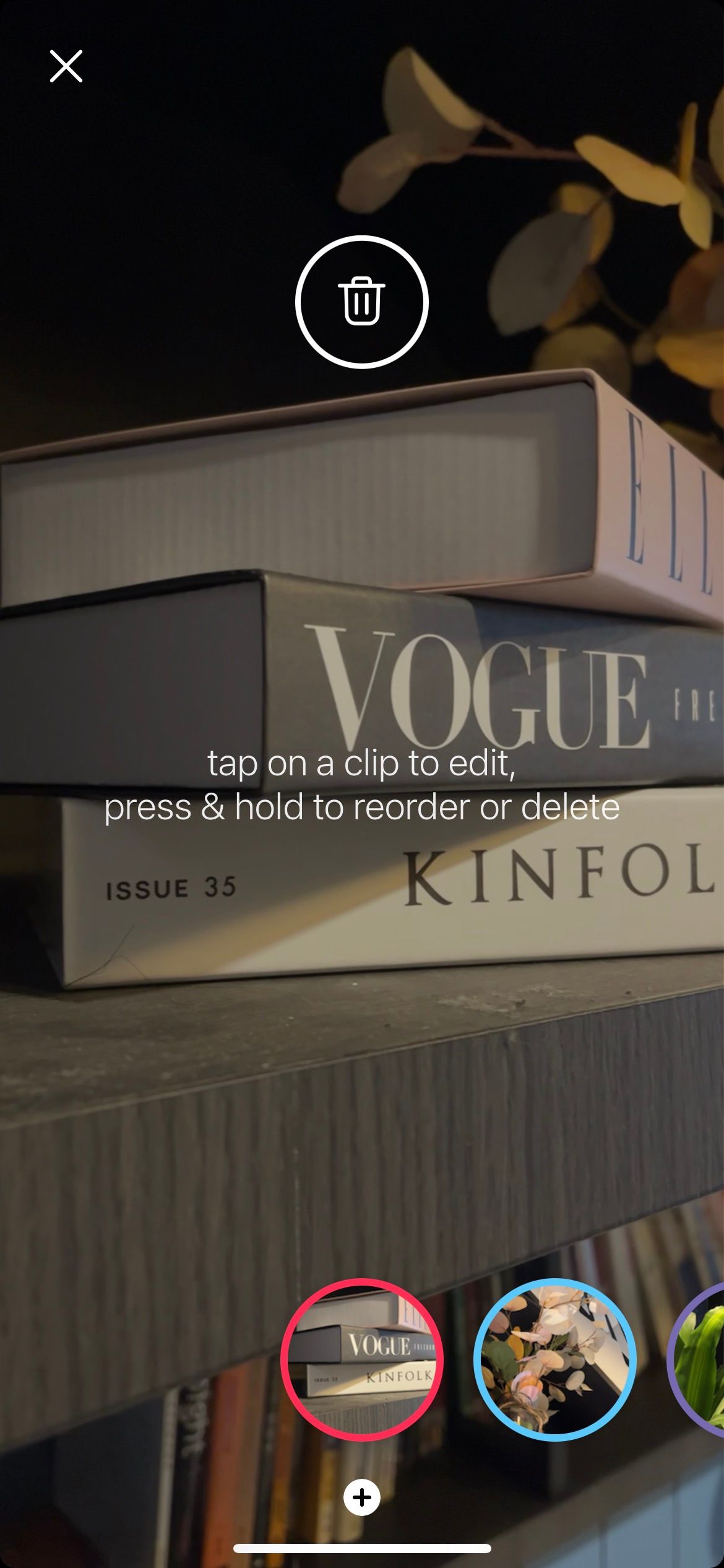 перестановка фрагментов в Spark Camera