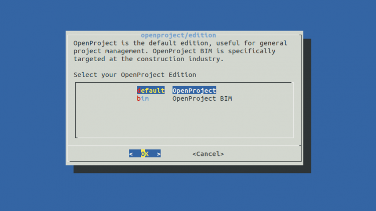 Выбор редакции OpenProject