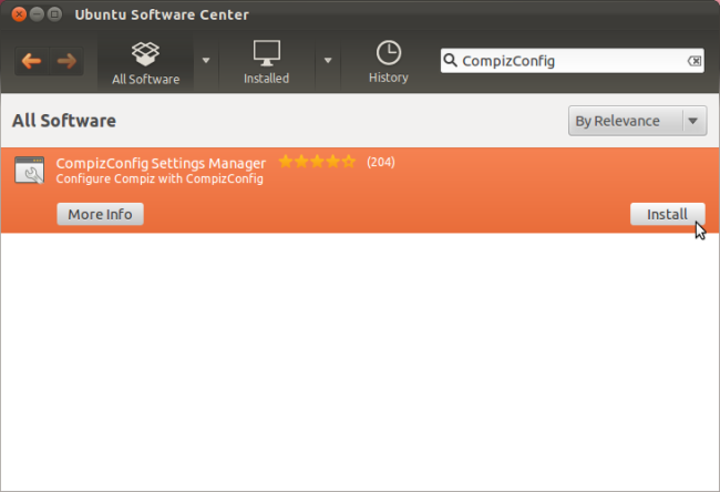 Установка CCSM в Software Center
