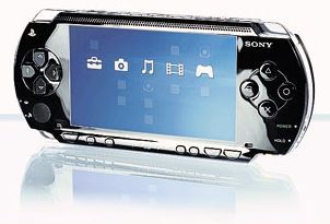 PSP на кастомной прошивке, вид меню иконок