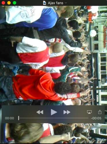 Окно выбора файла в QuickTime