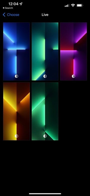 ios 15 live iphone wallpapers