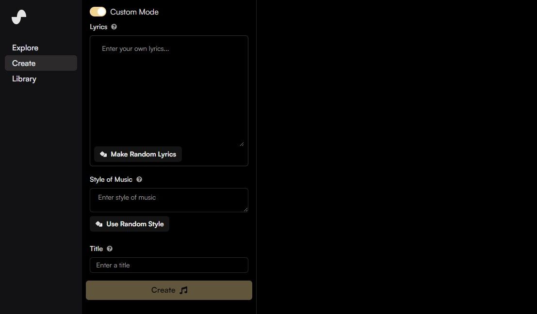 Custom Mode в Suno AI