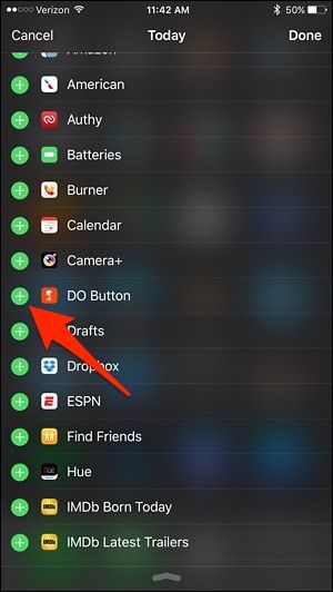 DO Buttonを追加するためのスクリーンショット