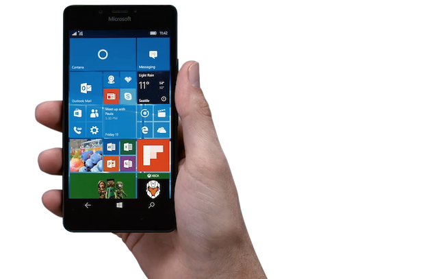 Lumia с Windows 10 Mobile — интерфейс и живые плитки