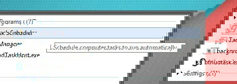 Renommer une tâche planifiée dans Windows