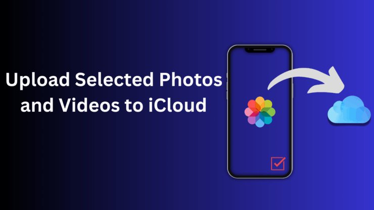 Как сохранить выбранные фото в iCloud