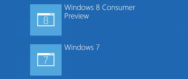 Двойная загрузка Windows 7 и Windows 8