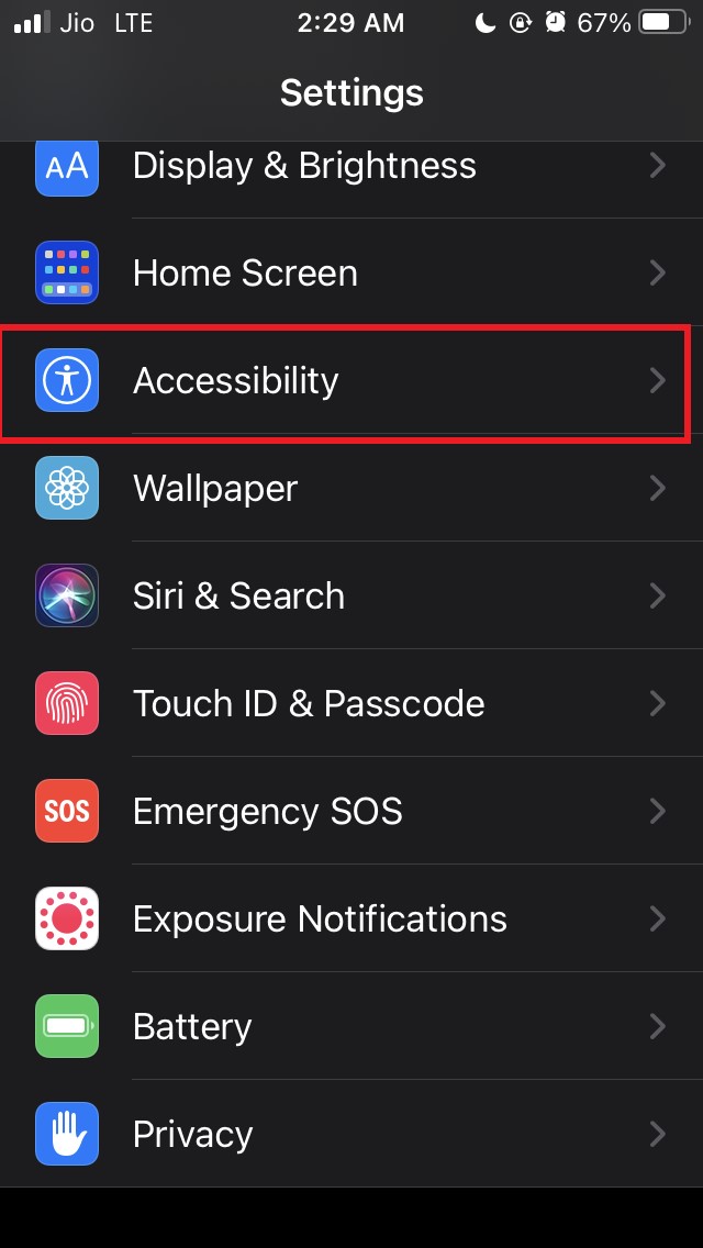 Activar flash LED para notificaciones en iPhone