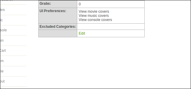 Кнопка Edit в профиле администратора