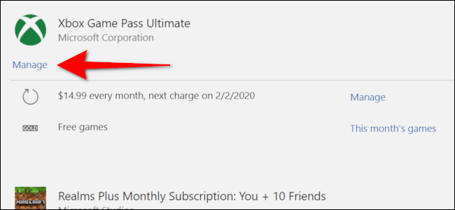 Как отменить подписку Xbox Game Pass