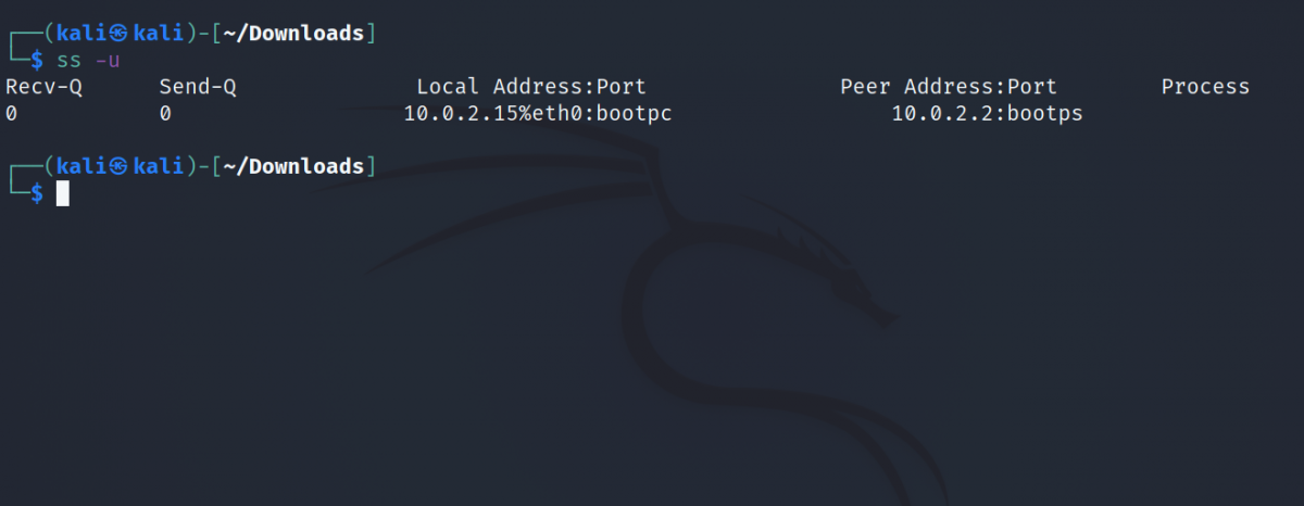 Список UDP-сокетов