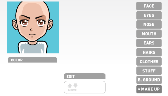 Фотография лица в круглом аватаре