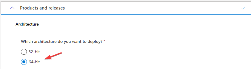 Выбор архитектуры — 32‑ или 64‑бит