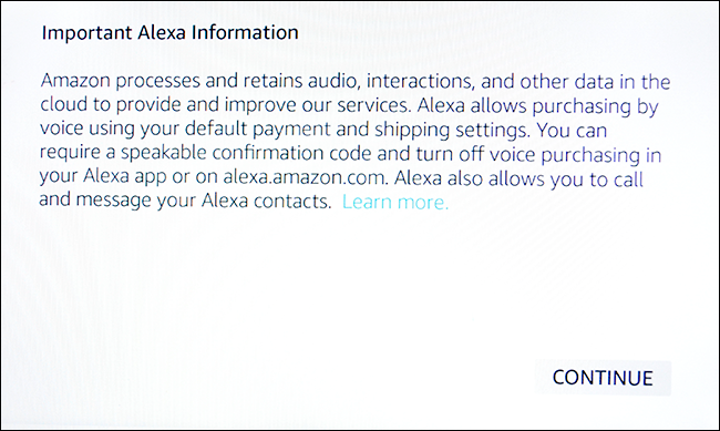 Установка обновлений на Echo Show
