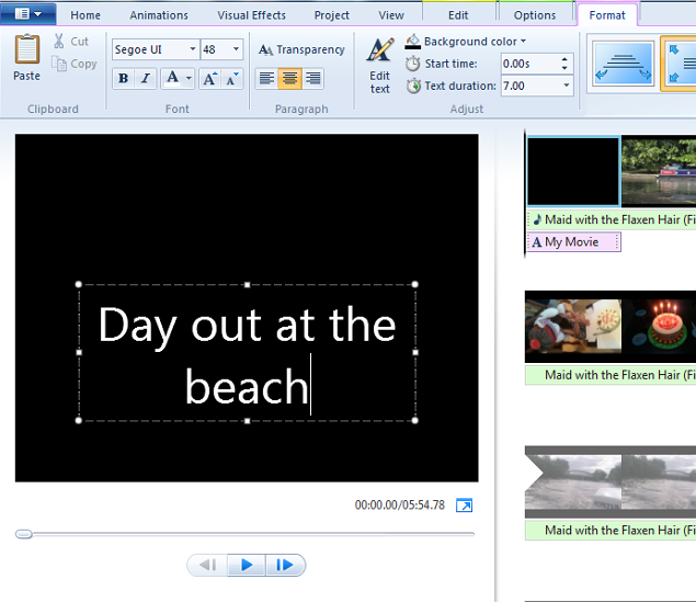 Windows-Movie-Maker-Titles