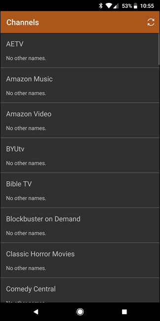 Добавление альтернативных названий каналов в Quick Remote