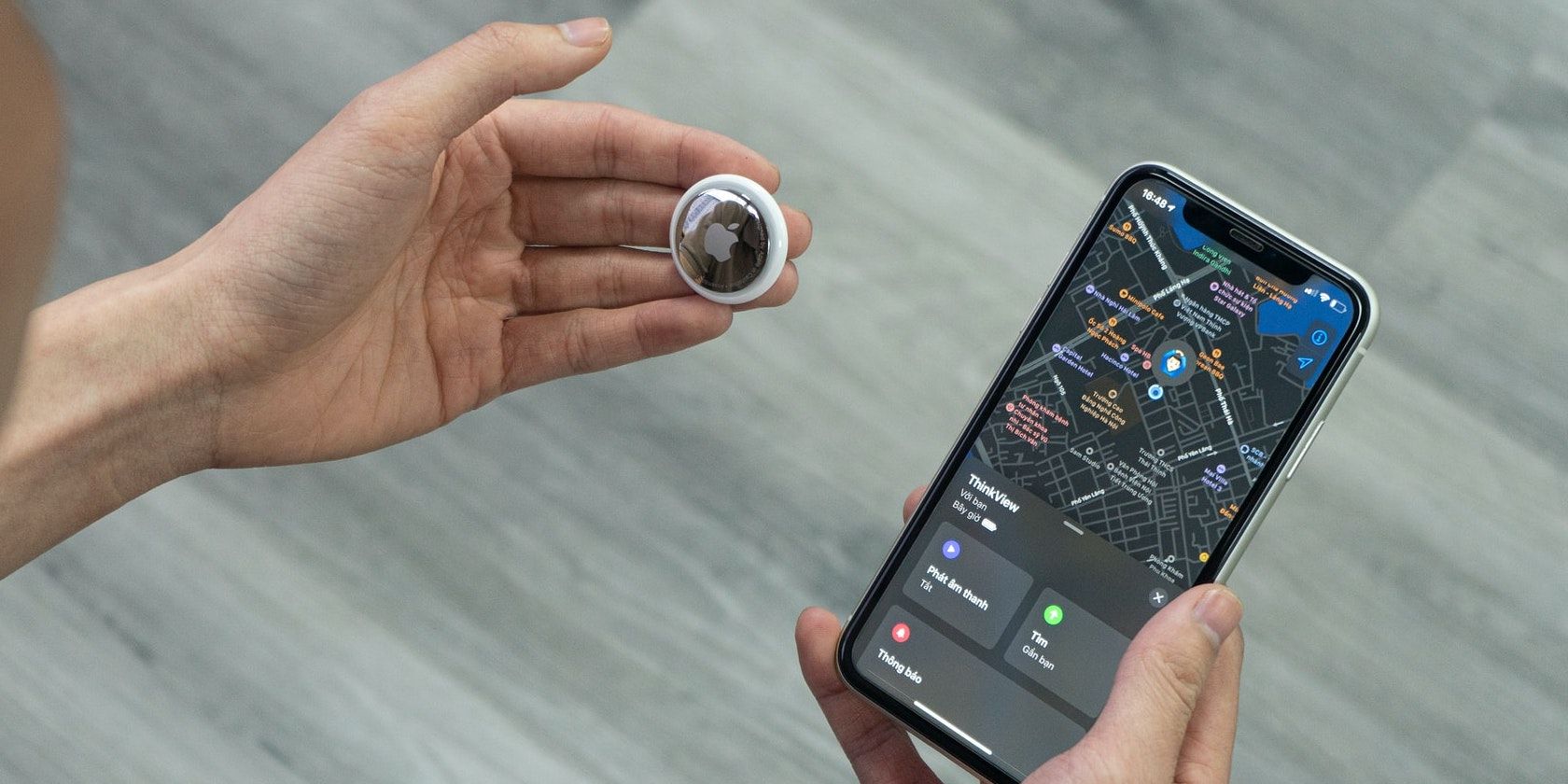 Обнаружение и отключение Apple AirTag