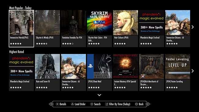 Сетка популярных модов и отзывы сообщества