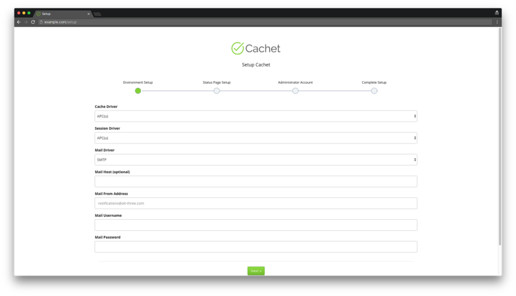 Cachet на FreeBSD 12: установка с PHP, Nginx, MariaDB