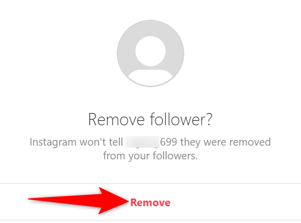 Подтвердите действие, выбрав «Удалить».