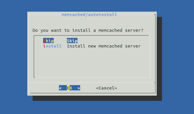 Установка Memcached