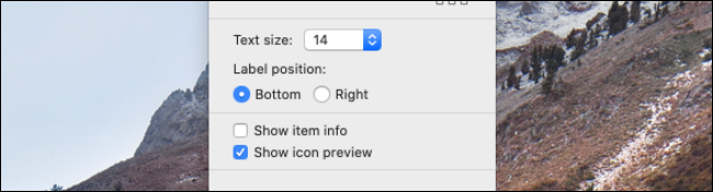 Измените размер текста и другие параметры