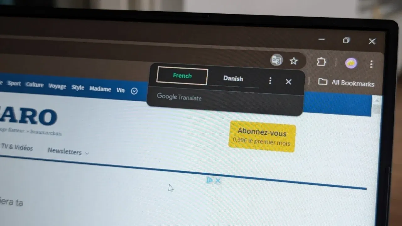 Как переводить страницы в Google Chrome
