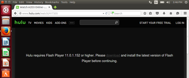 Hulu на Ubuntu и других Linux