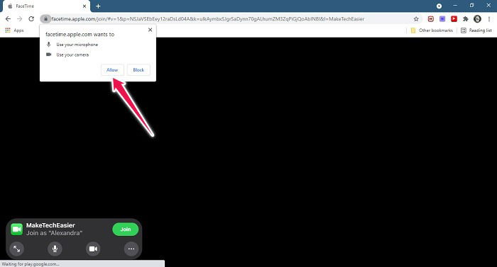 Windows FaceTime: разрешить доступ к камере и микрофону