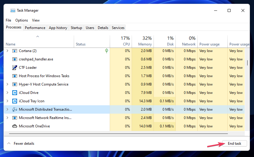 Завершение процесса Riot Client в Диспетчере задач