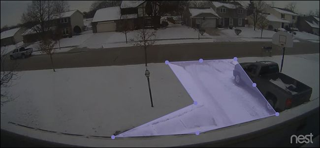 Поле для ввода имени зоны и выбора цвета выделения