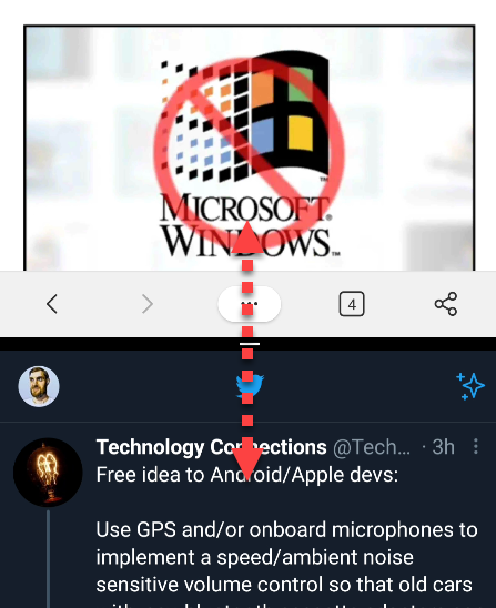 adjust the size of apps