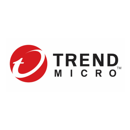 Логотип Trend Micro на белом фоне