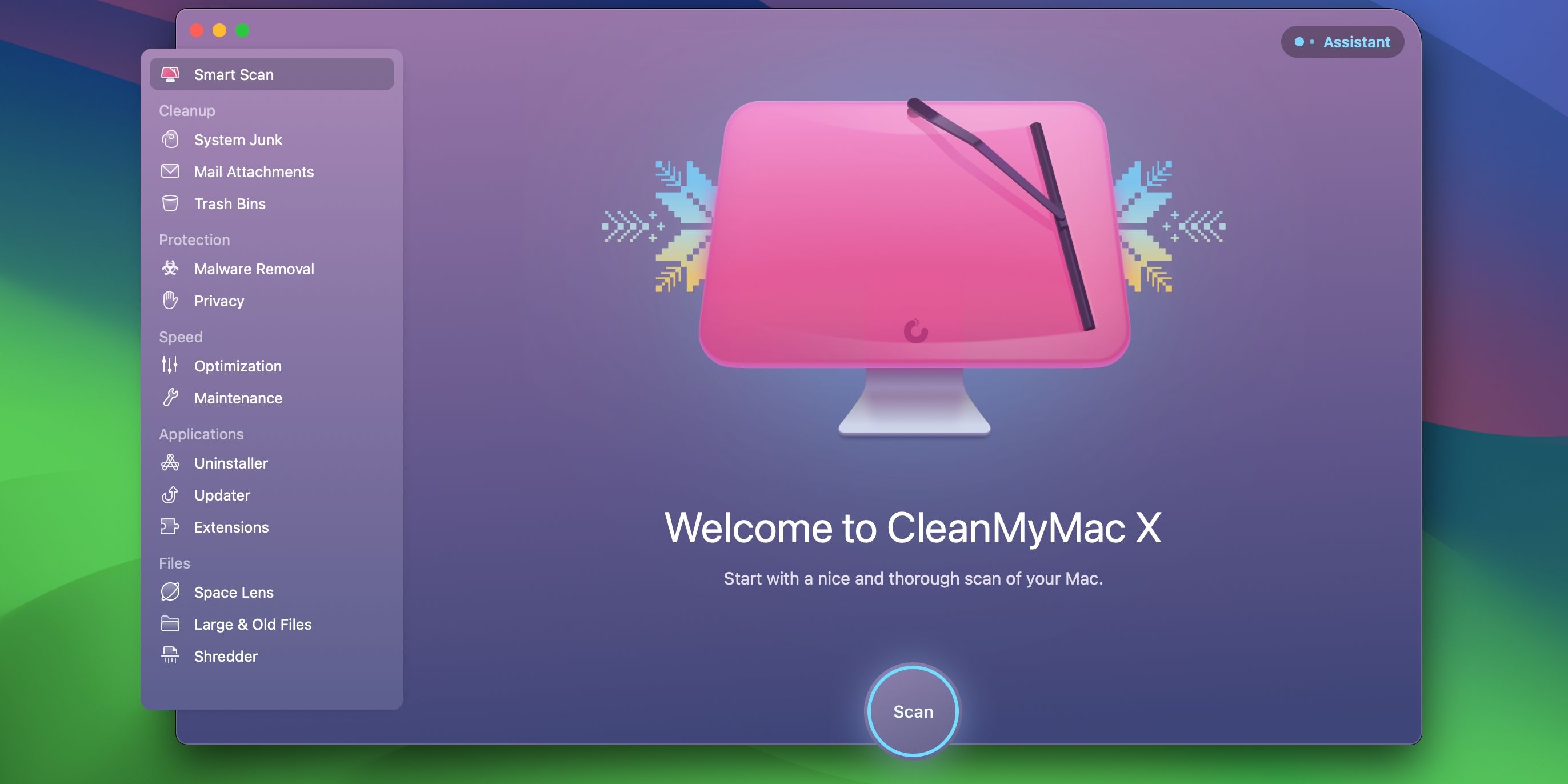 CleanMyMac с опцией Smart Scan