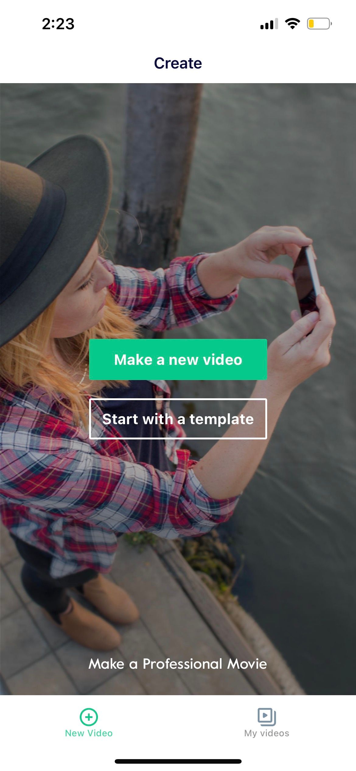 главная страница Magisto