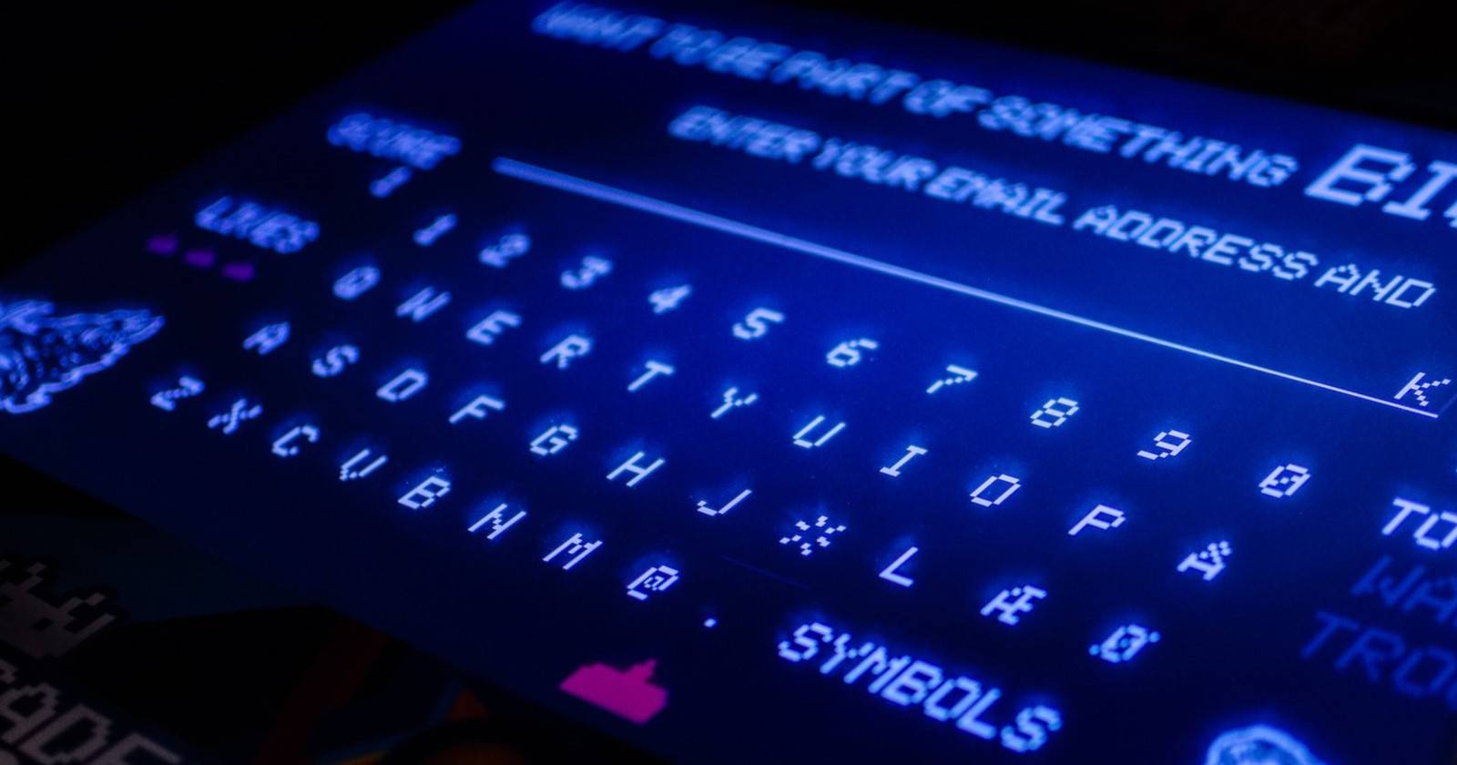 Символы на клавиатуре QWERTY