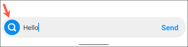 Browse special effects for your Instagram text messages