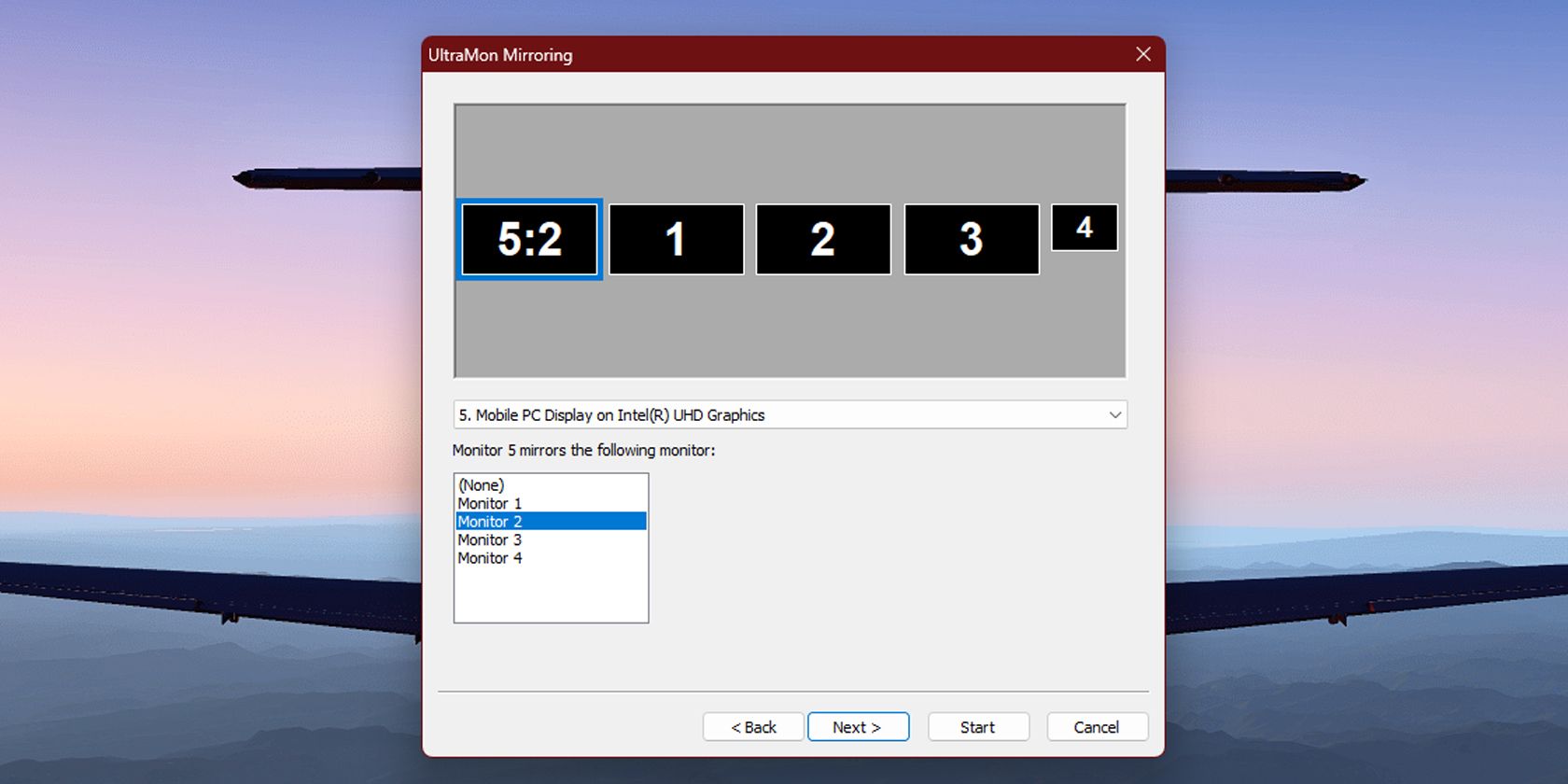 UltraMon Full-Screen Mirroring 