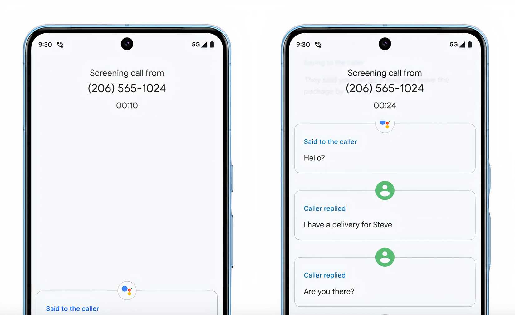 call screen on Pixel 10