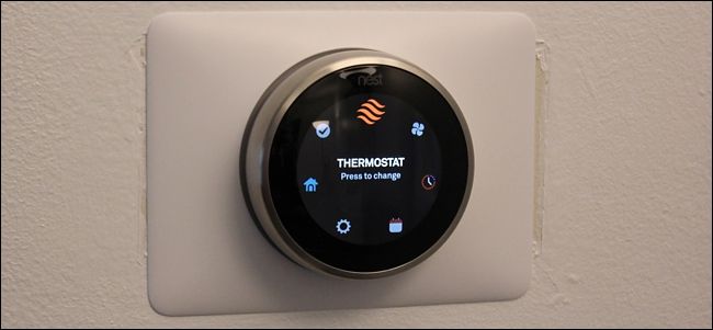 Nest Thermostat: Menüpunkt Thermostat wählen