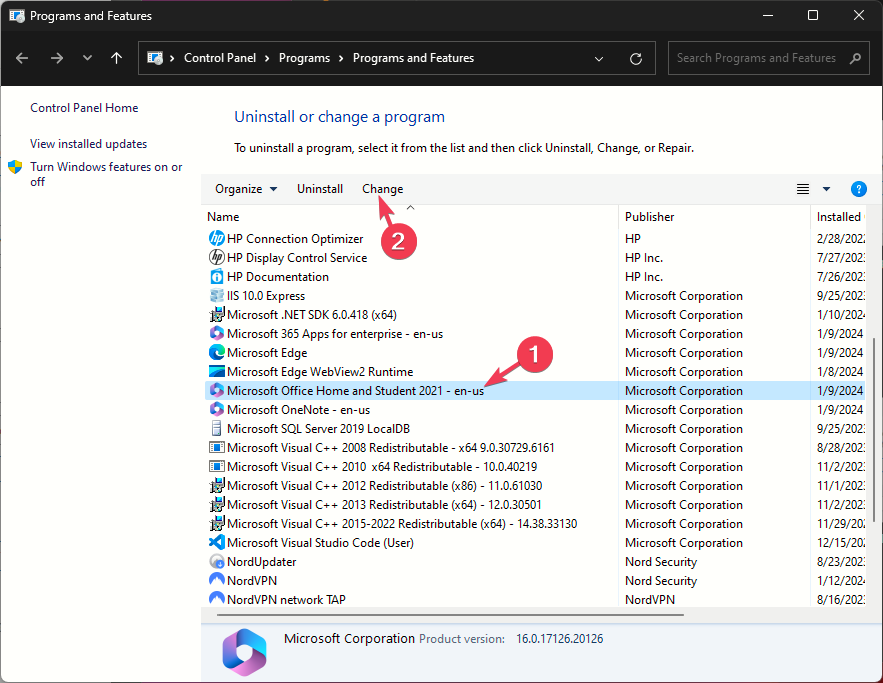 Кнопка Изменить для Office