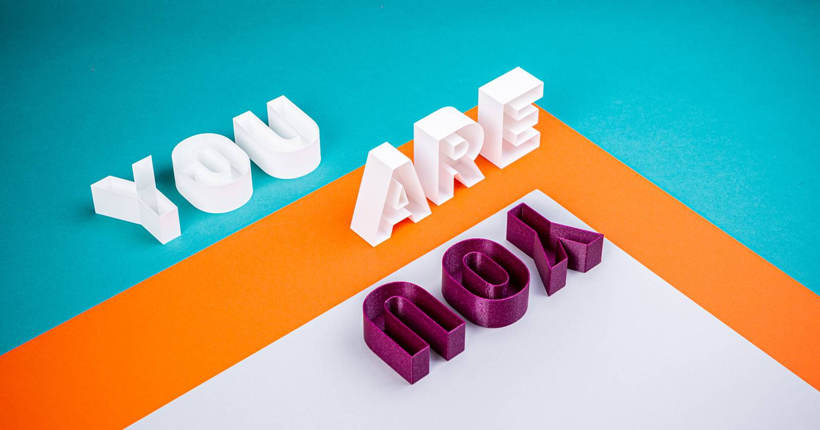 3D текст в CorelDRAW, пример готового результата