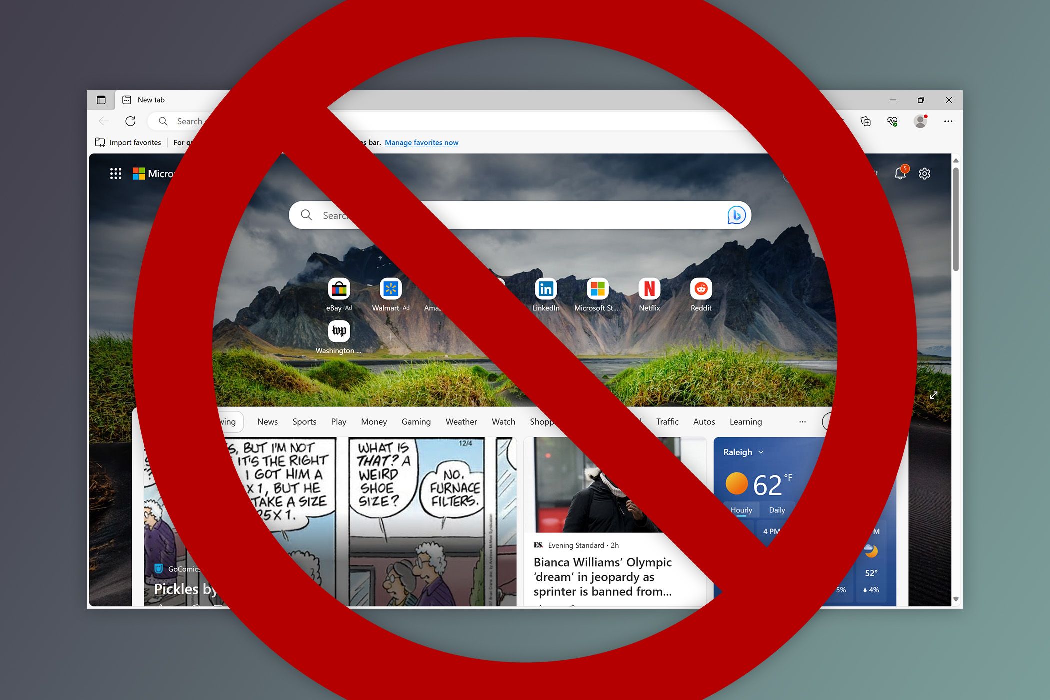 Отключение надоедливых функций Microsoft Edge